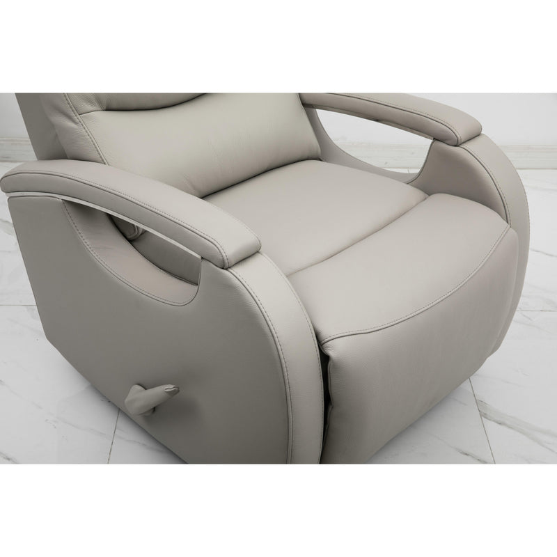 Barcalounger Fallon Swivel Glider Leather Match Recliner 8-3338-3701-91 IMAGE 4