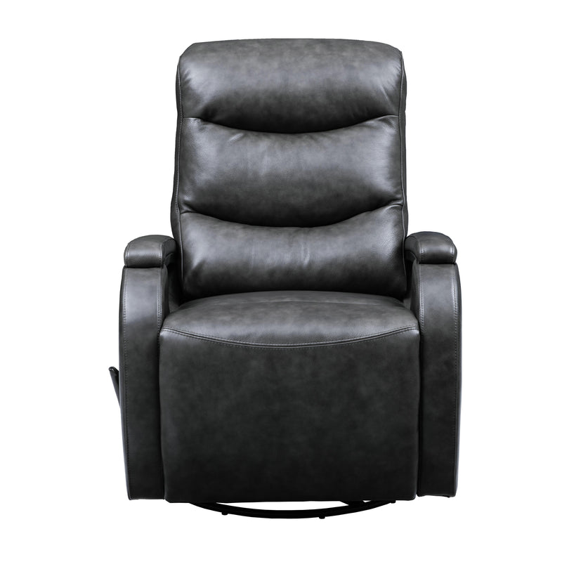 Barcalounger Jonas Swivel Glider Leather Match Recliner 8-3320-3706-92 IMAGE 1