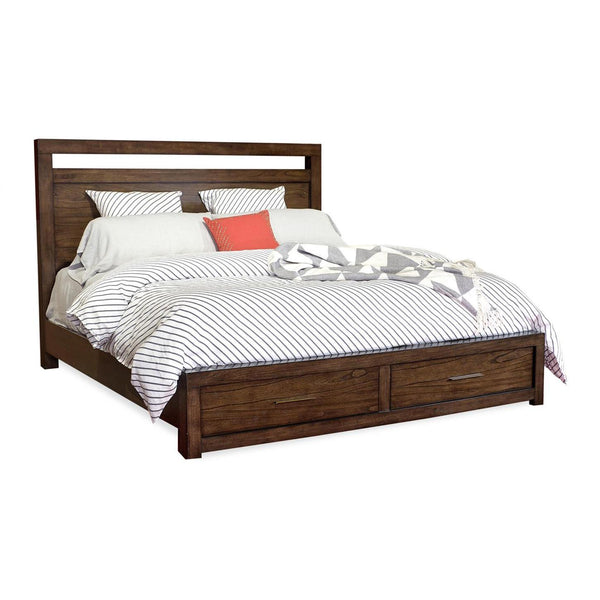 Aspen Home Modern Loft California King Panel Bed IML-407D-BRN/IML-410-BRN/IML-415-BRN IMAGE 1