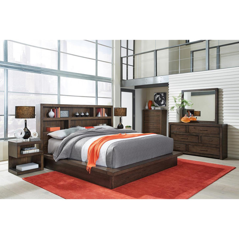 Aspen Home Modern Loft California King Platform Bed IML-474-BRN/IML-476-BRN/IML-477-BRN IMAGE 3