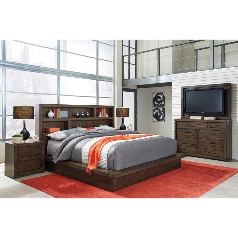 Aspen Home Modern Loft King Platform Bed IML-474-BRN/IML-475-BRN/IML-476-BRN IMAGE 4