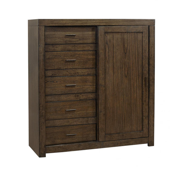 Aspen Home Modern Loft 5-Drawer Chest IML-457-BRN IMAGE 1