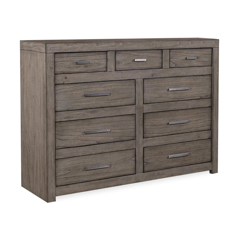 Aspen Home Modern Loft 9-Drawer Dresser IML-455-GRY IMAGE 1