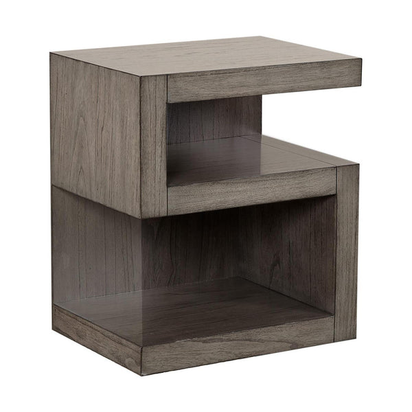 Aspen Home Modern Loft Nightstand IML-451N-GRY IMAGE 1