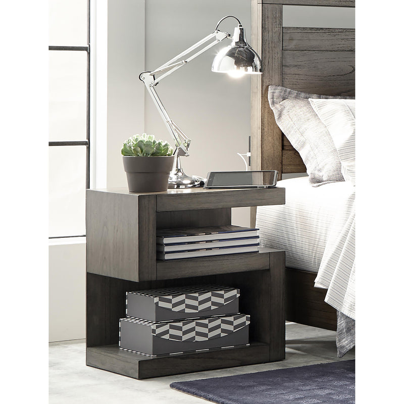 Aspen Home Modern Loft Nightstand IML-451N-GRY IMAGE 2