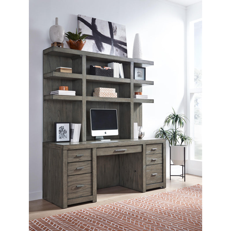 Aspen Home Modern Loft IML-318-GRY/IML-319-GRY Credenza with Hutch IMAGE 4