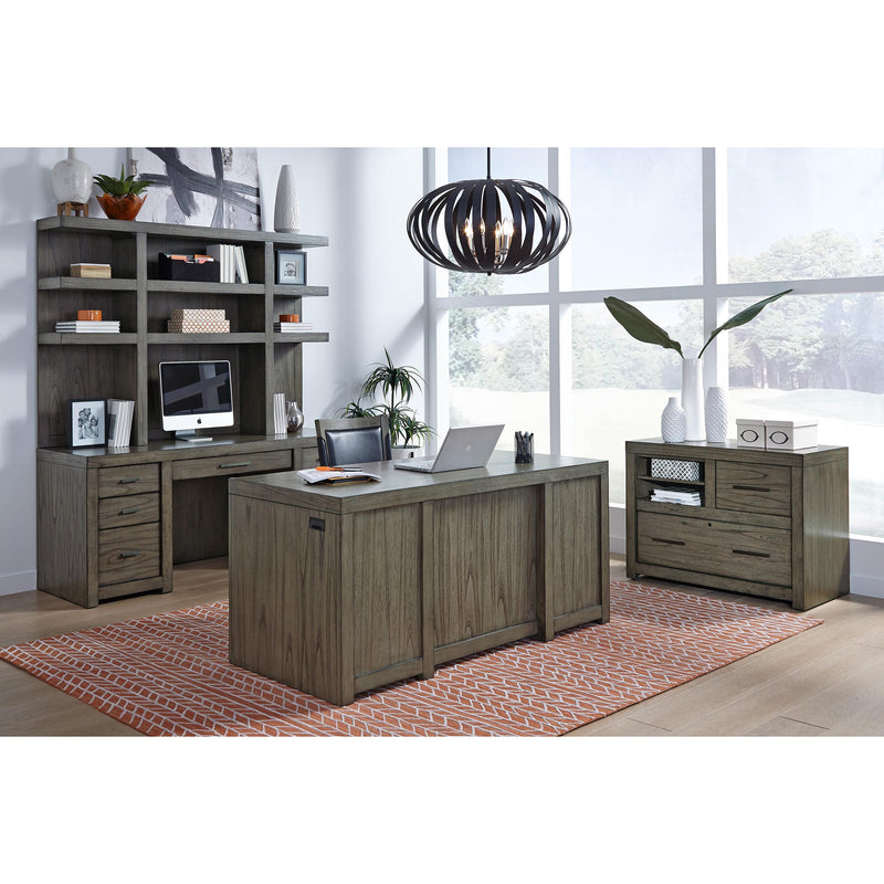 Aspen Home Modern Loft IML-318-GRY/IML-319-GRY Credenza with Hutch IMAGE 5