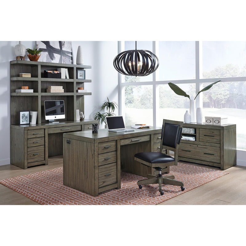 Aspen Home Modern Loft IML-318-GRY/IML-319-GRY Credenza with Hutch IMAGE 6