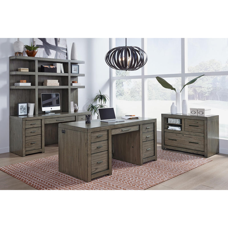 Aspen Home Modern Loft IML-318-GRY/IML-319-GRY Credenza with Hutch IMAGE 7