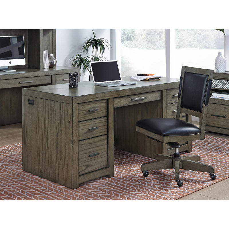 Aspen Home Modern Loft IML-303-GRY Executive Desk IMAGE 5