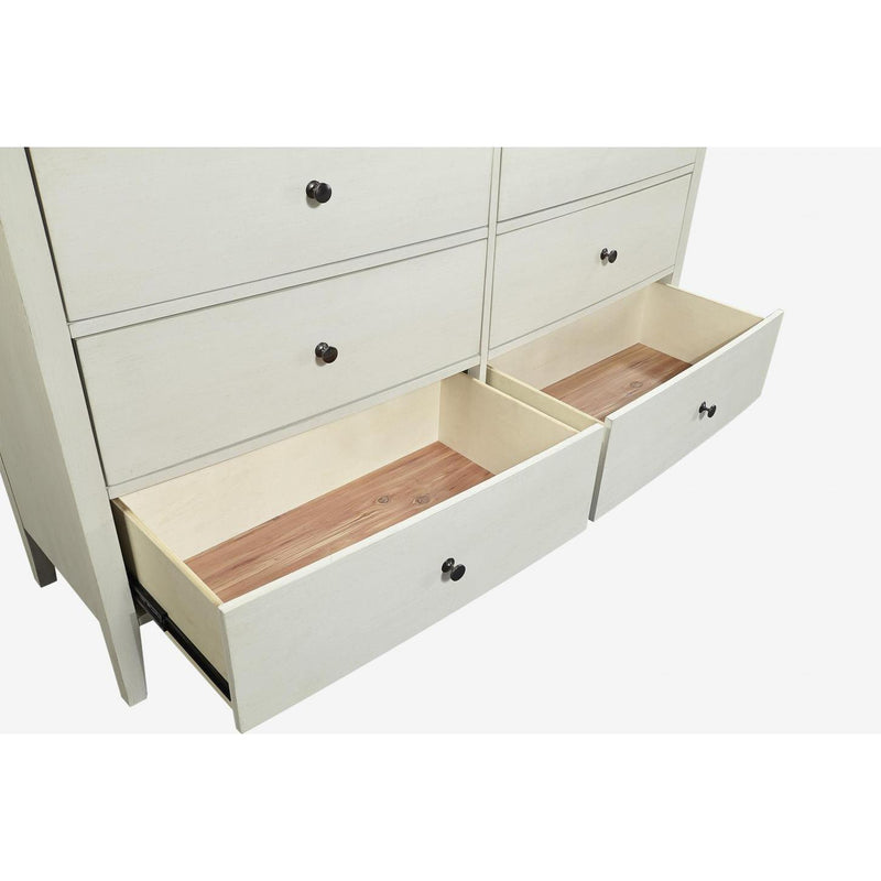 Aspen Home Charlotte 6-Drawer Dresser I218-453-WHT IMAGE 5