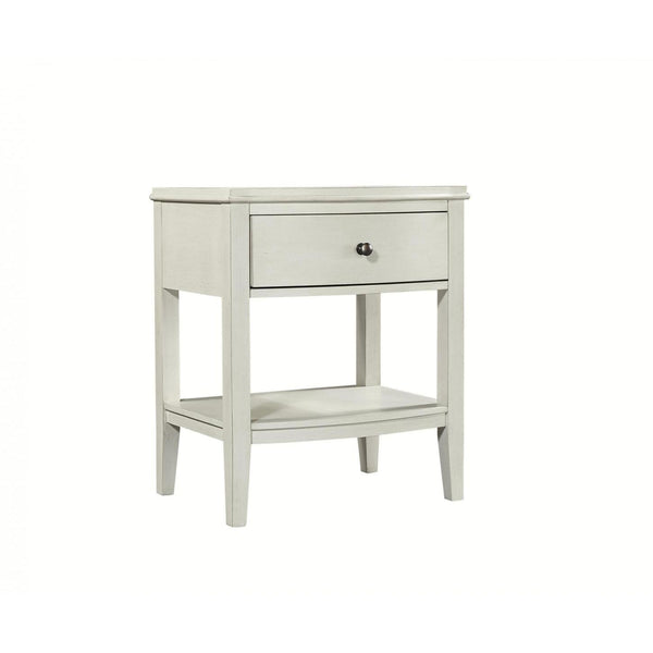 Aspen Home Charlotte 1-Drawer Nightstand I218-451N-WHT IMAGE 1