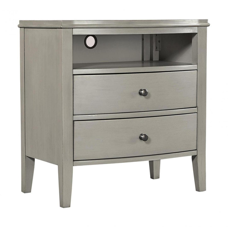 Aspen Home Charlotte 2-Drawer Nightstand I218-450-SHL IMAGE 1