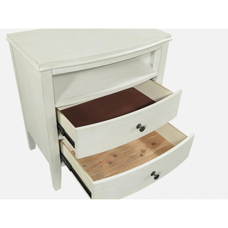 Aspen Home Charlotte 2-Drawer Nightstand I218-450-WHT IMAGE 2