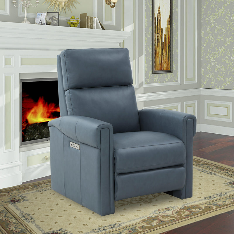 Barcalounger Jeffrey Power Leather Recliner 9PHL-3092-5707-96 IMAGE 12