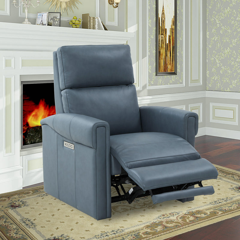 Barcalounger Jeffrey Power Leather Recliner 9PHL-3092-5707-96 IMAGE 13