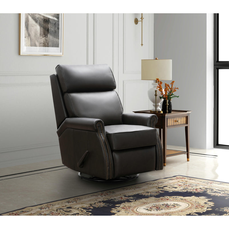 Barcalounger Crews Swivel Glider Leather Recliner 8-4001-5627-86 IMAGE 11