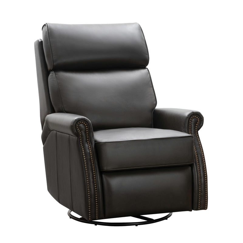 Barcalounger Crews Swivel Glider Leather Recliner 8-4001-5627-86 IMAGE 2