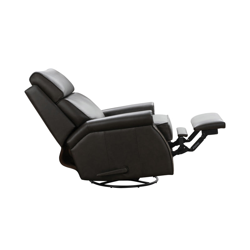 Barcalounger Crews Swivel Glider Leather Recliner 8-4001-5627-86 IMAGE 6