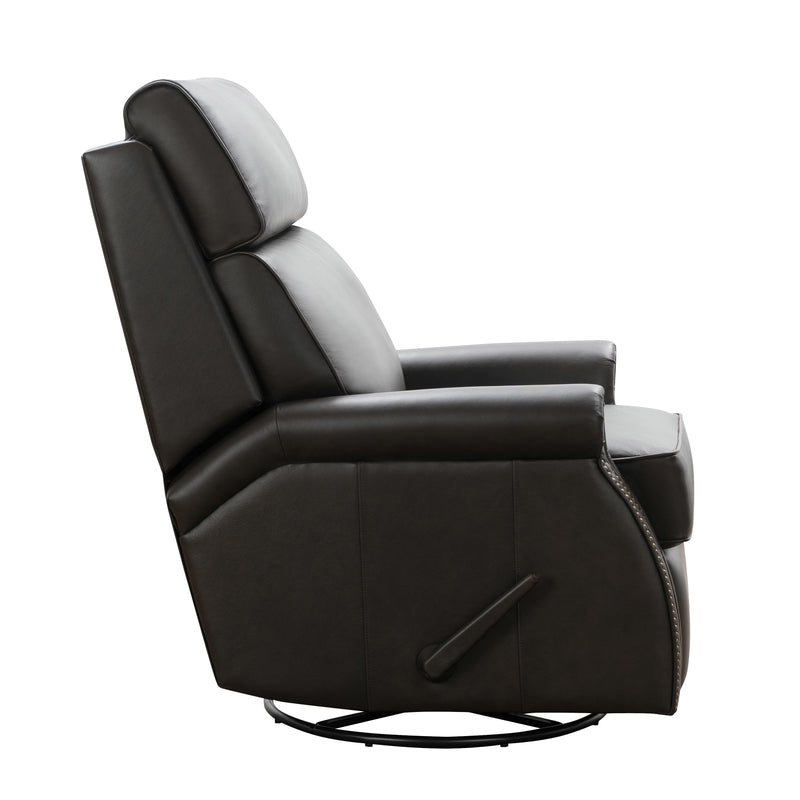 Barcalounger Crews Swivel Glider Leather Recliner 8-4001-5627-86 IMAGE 7