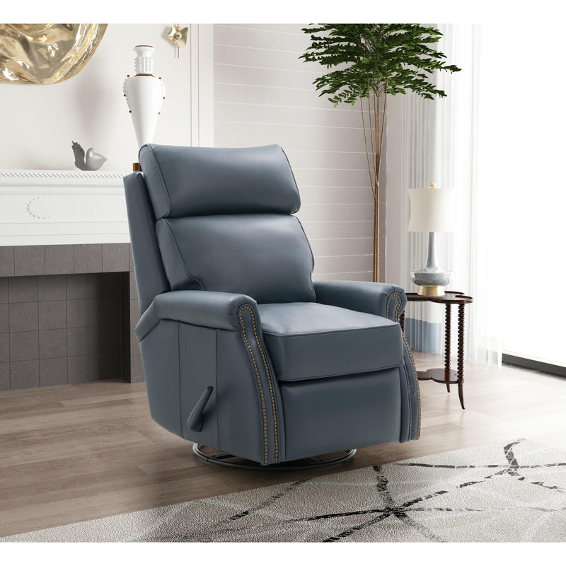 Barcalounger Crews Swivel Glider Leather Recliner 8-4001-5709-44 IMAGE 10