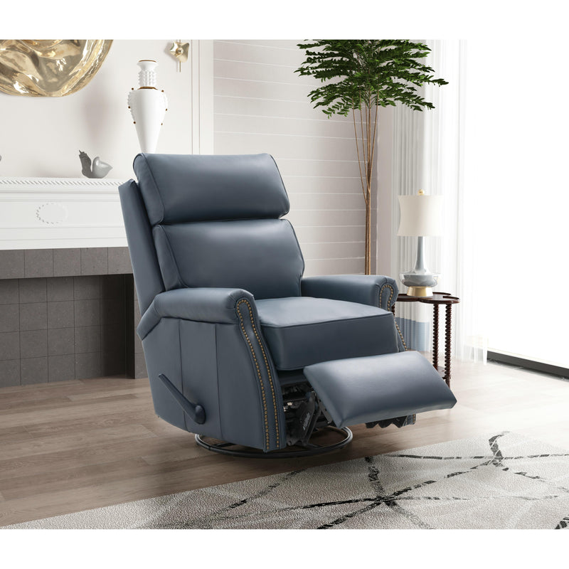 Barcalounger Crews Swivel Glider Leather Recliner 8-4001-5709-44 IMAGE 11