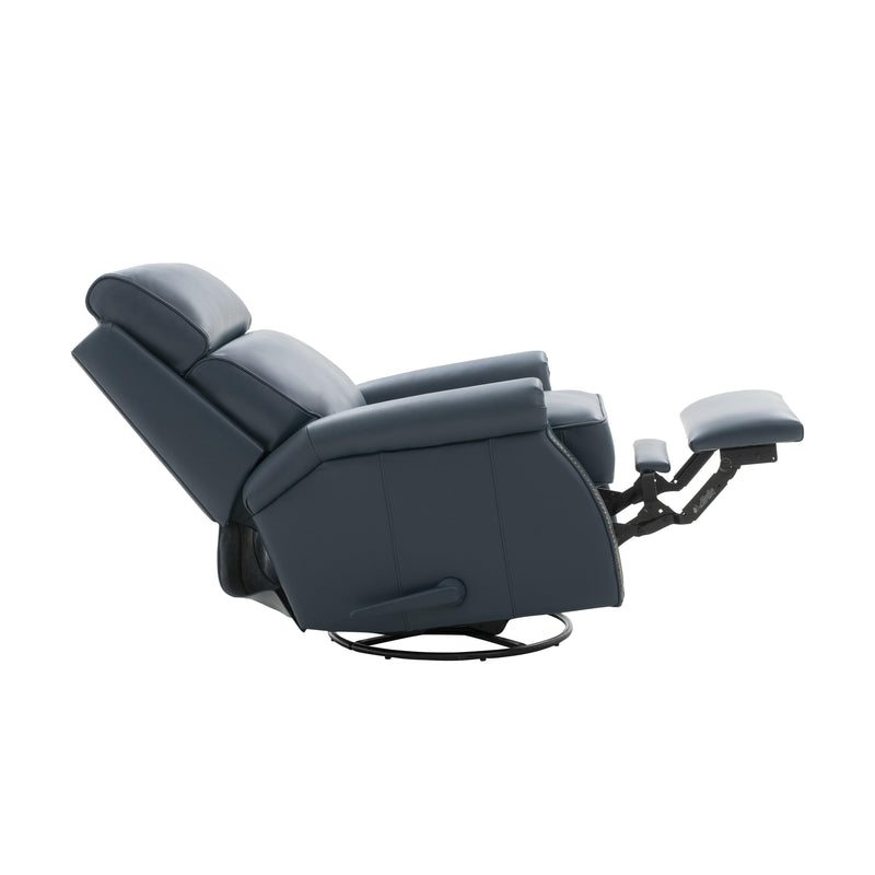 Barcalounger Crews Swivel Glider Leather Recliner 8-4001-5709-44 IMAGE 6