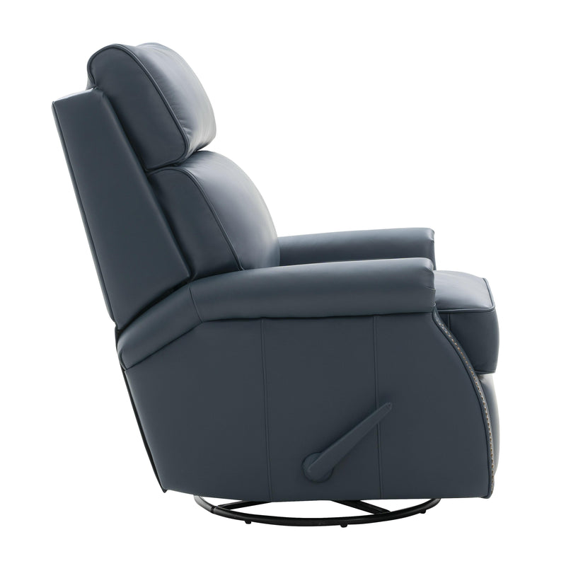 Barcalounger Crews Swivel Glider Leather Recliner 8-4001-5709-44 IMAGE 7