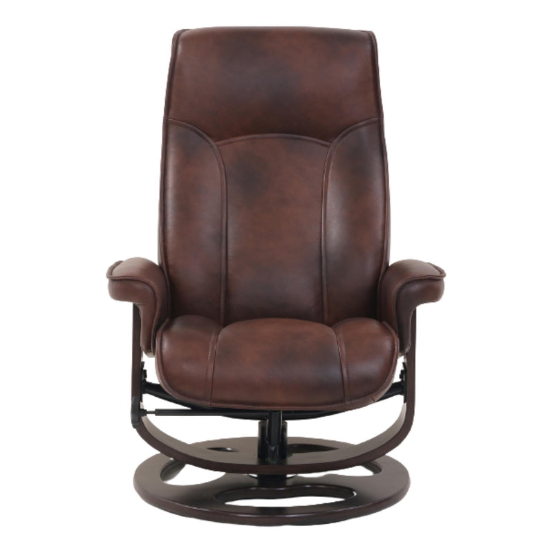 Barcalounger Austin Swivel Leather Match Recliner 15-3764-3601-86 IMAGE 3