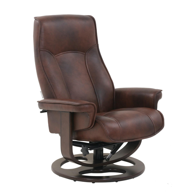 Barcalounger Austin Swivel Leather Match Recliner 15-3764-3601-86 IMAGE 5