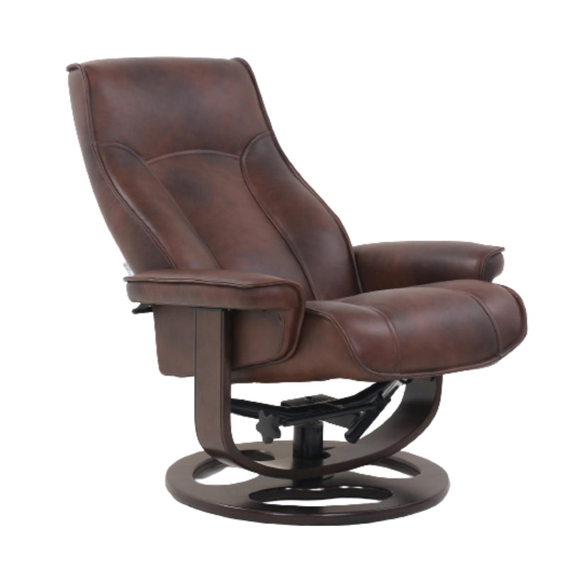 Barcalounger Austin Swivel Leather Match Recliner 15-3764-3601-86 IMAGE 6