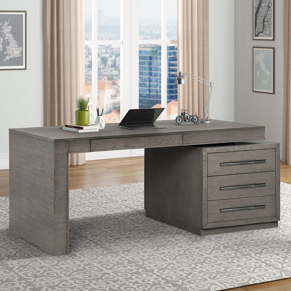 Parker House Furniture Pure Modern PUR#480-2 Executive Desk IMAGE 1