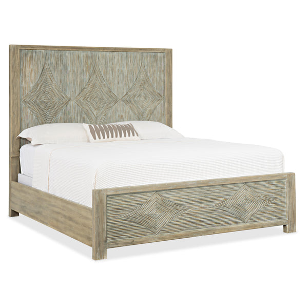 Hooker Furniture 6015-90360-80 Surfrider California King Panel Bed IMAGE 1