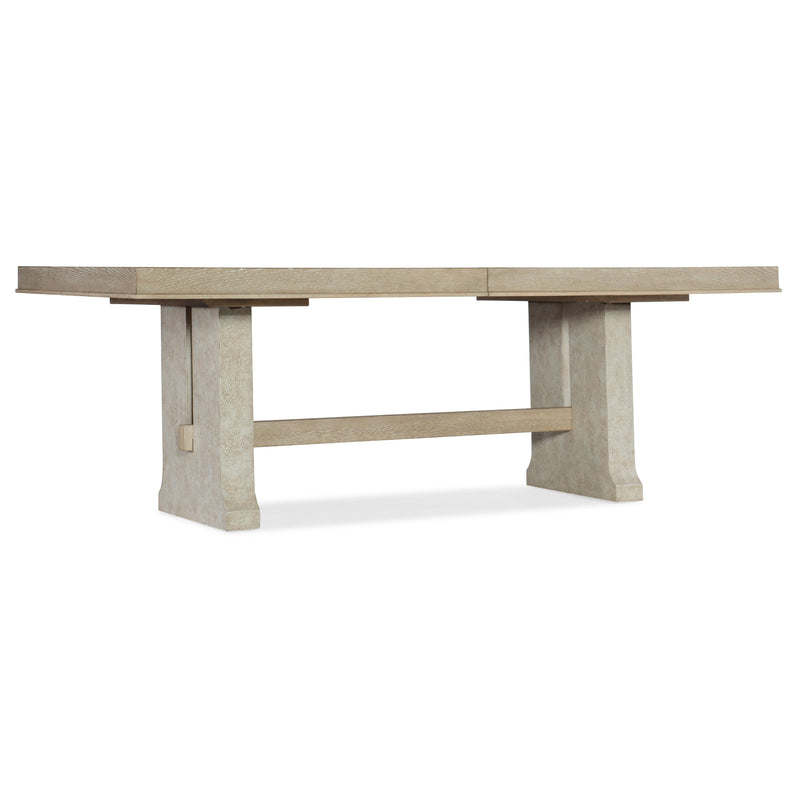 Hooker Furniture 6120-75200-80 Cascade Rectangle Dining Table with 1-22 in Leaf IMAGE 2