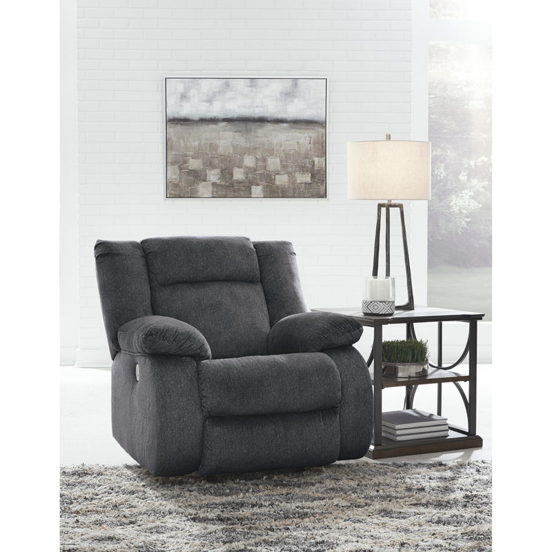 Signature Design by Ashley Burkner Power Rocker Fabric Recliner 5380498 IMAGE 6