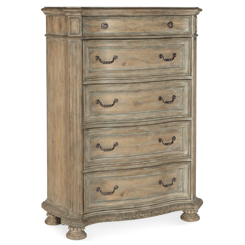 Hooker Furniture 5878-90010-80 Castella Five Drawer Chest IMAGE 1