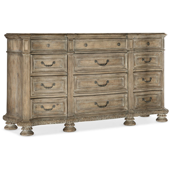 Hooker Furniture 5878-90002-80 Castella Twelve Drawer Dresser IMAGE 1