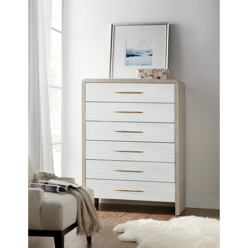 Hooker Furniture 6120-90010-05 Cascade Six-Drawer Chest IMAGE 3