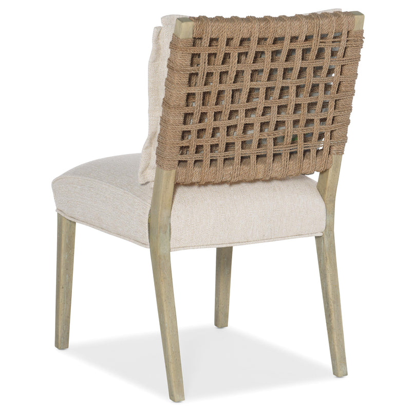 Hooker Furniture 6015-75311-80 Surfrider Woven Back Side Chair IMAGE 2