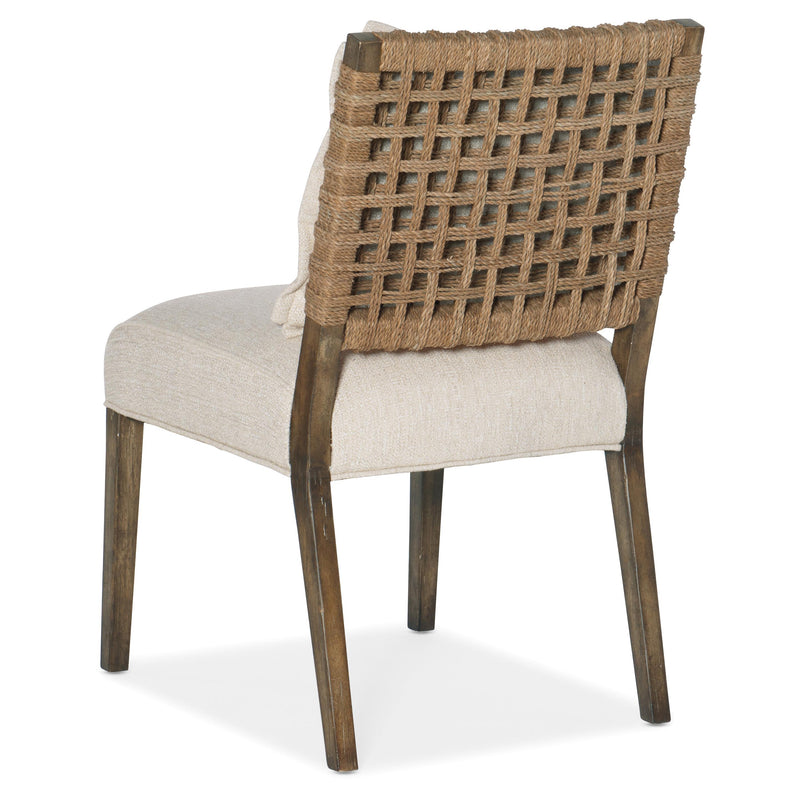 Hooker Furniture 6015-75311-89 Sundance Woven Back Side Chair IMAGE 2