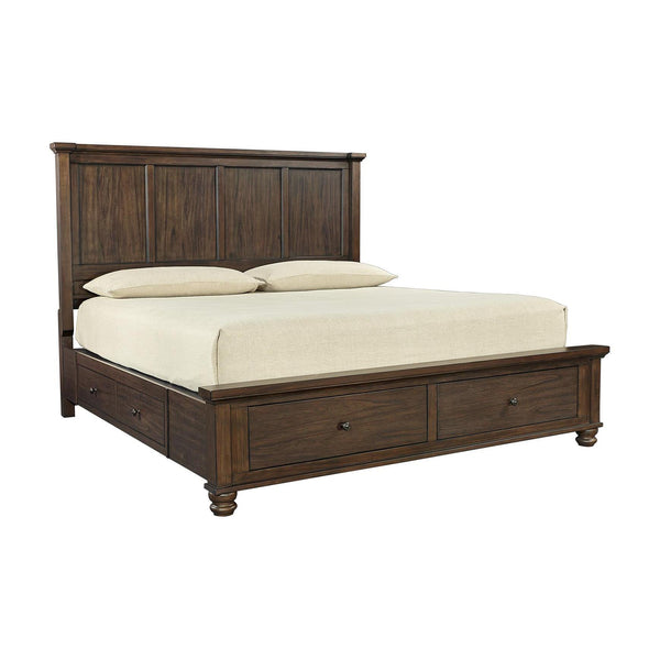 Aspen Home Hudson Valley Queen Panel Bed with Storage I280-492/I280-403D/I280-402S IMAGE 1