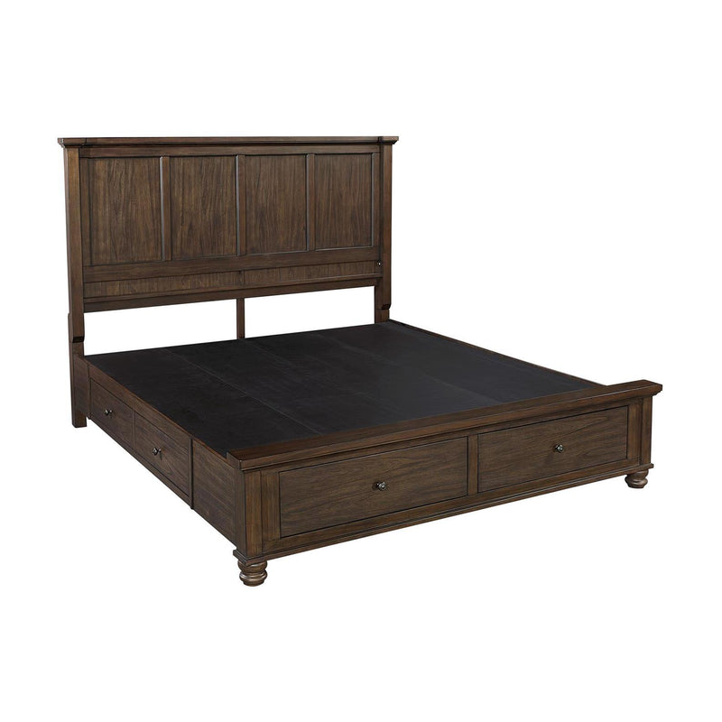 Aspen Home Hudson Valley Queen Panel Bed with Storage I280-492/I280-403D/I280-402S IMAGE 3