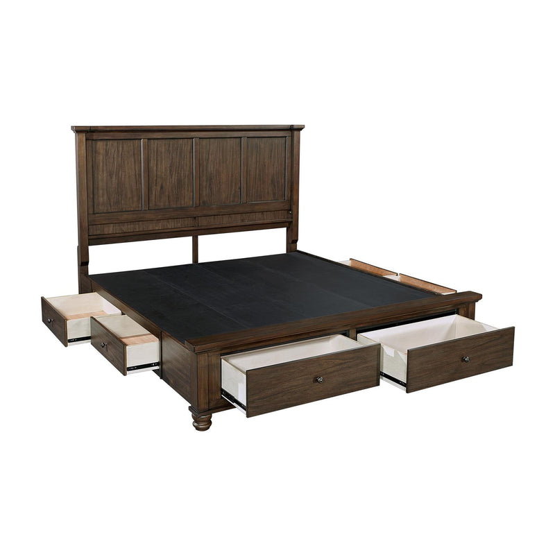 Aspen Home Hudson Valley Queen Panel Bed with Storage I280-492/I280-403D/I280-402S IMAGE 4