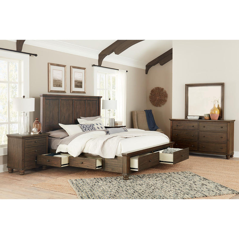 Aspen Home Hudson Valley Queen Panel Bed with Storage I280-492/I280-403D/I280-402S IMAGE 5