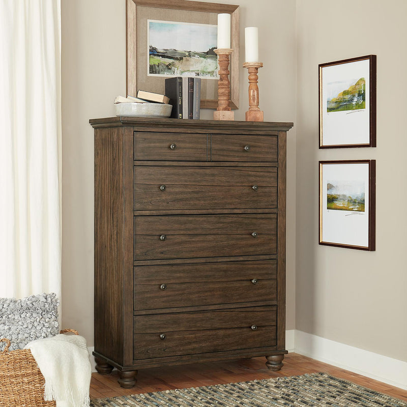 Aspen Home Hudson Valley 5-Drawer Chest I280-456 IMAGE 5