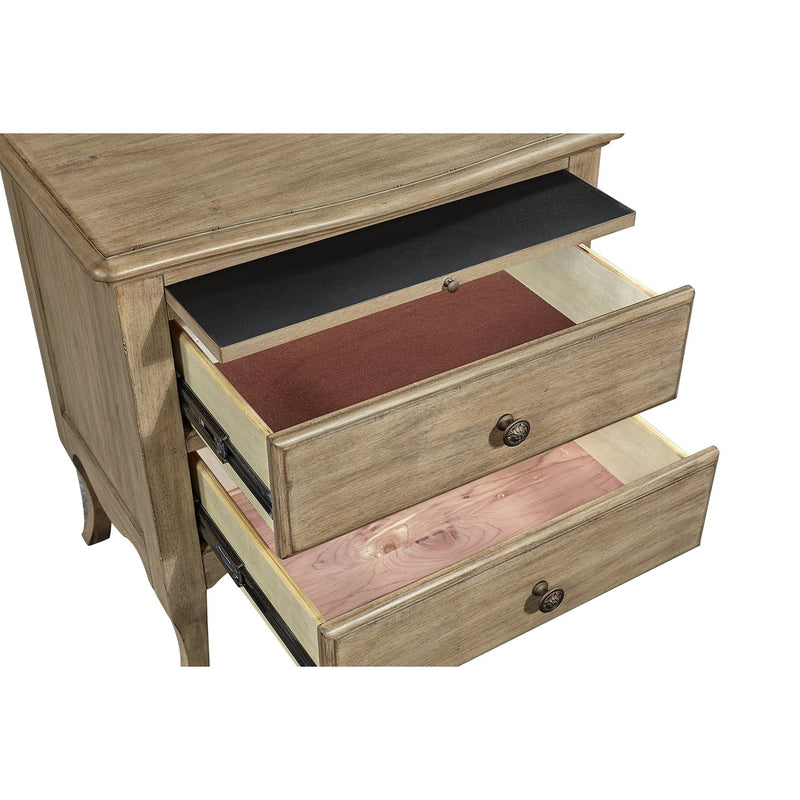 Aspen Home Provence 2-Drawer Nightstand I222-450 IMAGE 3