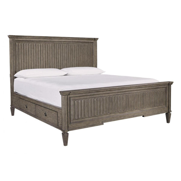 Aspen Home Strasbourg Queen Panel Bed with Storage I249-412-TAL/I249-413-TAL/I249-402S-TAL IMAGE 1