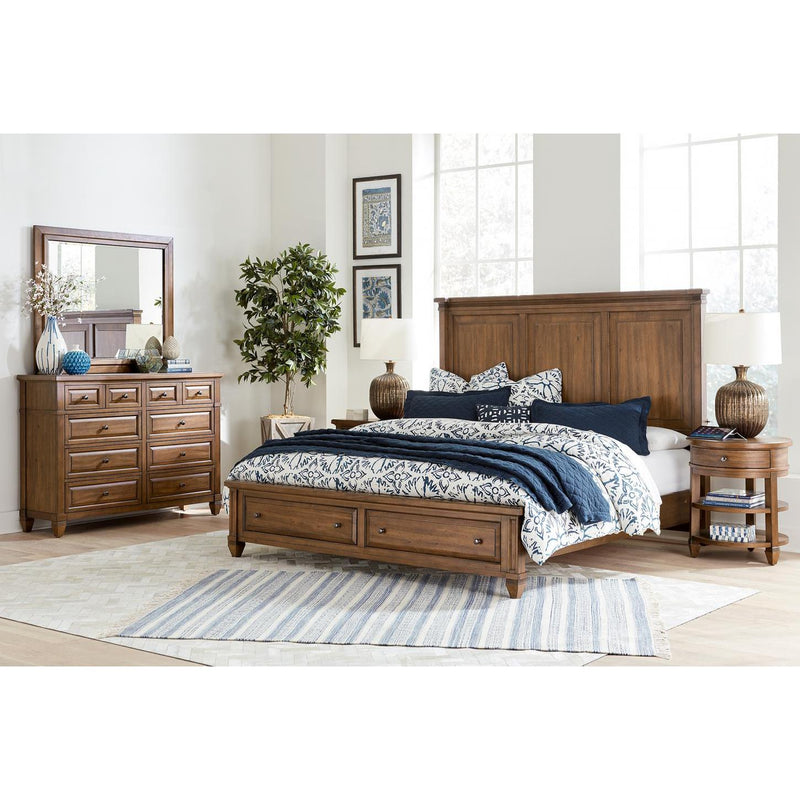 Aspen Home Thornton King Panel Bed with Storage I34-415-SNA/I34-407D-SNA/I34-406-SNA IMAGE 3