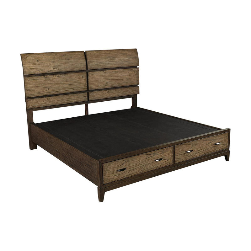 Aspen Home Westlake Queen Sleigh Bed with Storage I205-400/I205-403D/I205-402 IMAGE 2