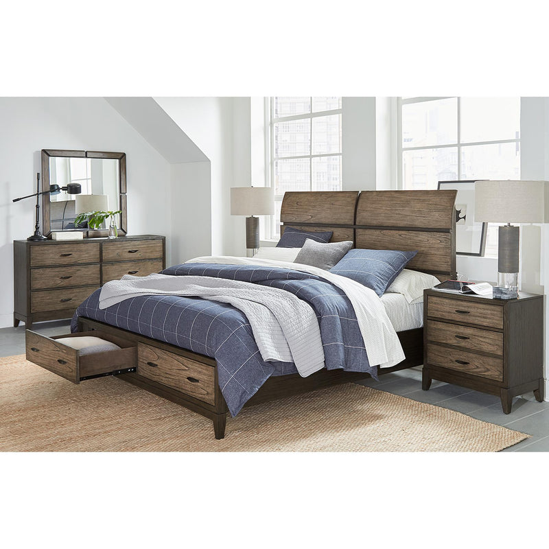 Aspen Home Westlake Queen Sleigh Bed with Storage I205-400/I205-403D/I205-402 IMAGE 6